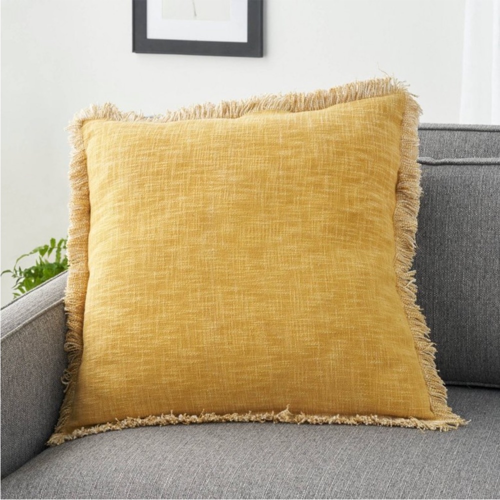 Oversized Sunwashed Throw Pillows by Nicole Curtis
